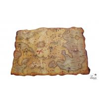 CARTE AU TRESOR PIRATE 29X45CM