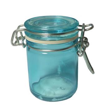 MINI BOCAL EN VERRE TURQUOISE 4.5 CL x12