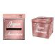 URNE METALLIQUE ANNIVERSAIRE ROSE GOLD