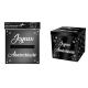 URNE METALLIQUE ANNIVERSAIRE NOIRE