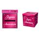 URNE METALLIQUE ANNIVERSAIRE FUCHSIA