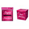 URNE METALLIQUE ANNIVERSAIRE FUCHSIA