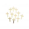 DECO CROIX OR 3X2CM X10