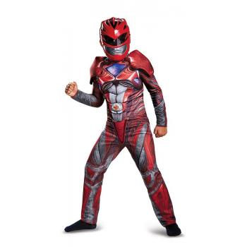 COSTUME POWER RANGER  ROUGE L