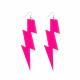 BOUCLES D'OREILLES FLASH ROSE