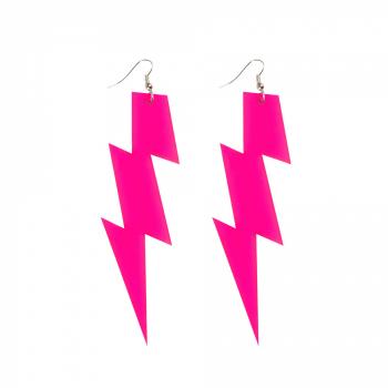 BOUCLES D'OREILLES FLASH ROSE