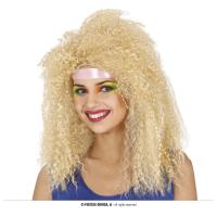 PERRUQUE LONGUE BOUCLEE BLONDE