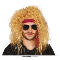 PERRUQUE ROCK BLOND
