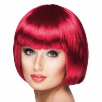 PERRUQUE CABARET ROUGE RUBIS