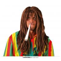 PERRUQUE RASTA CHATAIN