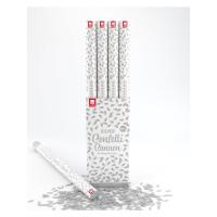 CANON A CONFETTIS PAPIER ARGENT 80CM