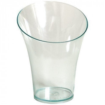 VERRINE PLASTIQUE PENTAGONE 120ML X5 (D.72xH56mm)