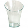 Verrine Corolle Plastique Transparente Réutilisable 8cl (x15)
