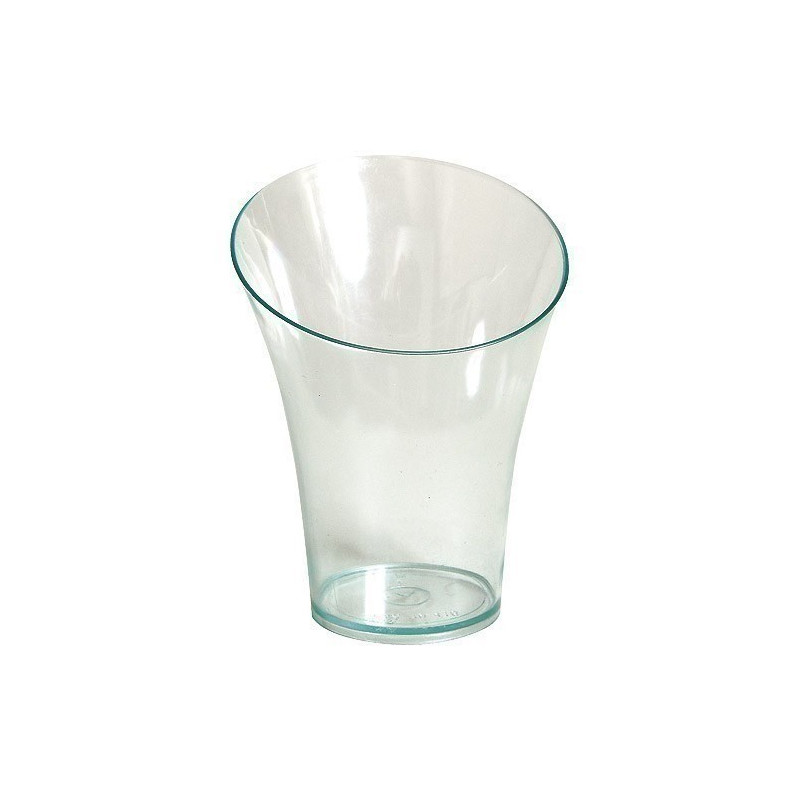 Verrine Corolle Plastique Transparente 8cl (x15)