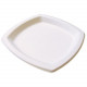 Assiette carree ø 17 cm pulpe x25