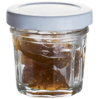 Mini Pot à Confiture avec couvercle 4,4 cl (x12)