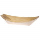 Barquette Bateau Bois 17x8.5 cm X100