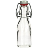 MINI BOUTEILLE EN VERRE 10 CL FERMOIR  X10