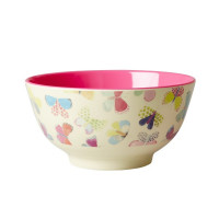 BOL EN MÉLAMINE RICE - IMPRIMÉ PAPILLONS - MEDIUM