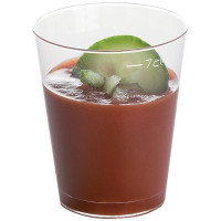 Verrine Miami 5 eme avenue plastique  7cl x 30