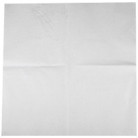 Nappe carrée en papier blanche 60x60 cm