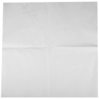 Nappe carrée en papier blanche 60x60 cm