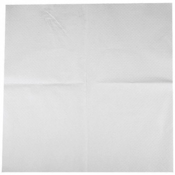 Nappe carrée en papier blanche 60x60 cm