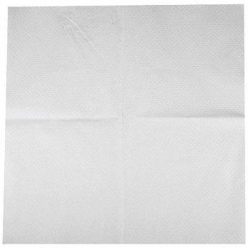 Nappe carrée en papier blanche 60x60 cm