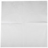 Nappe carrée en papier blanche 60x60 cm