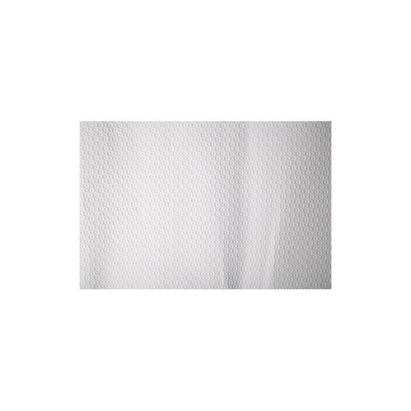 NAPPE CARREE PAPIER GAUFRE EXTRA BLANC MAT 70x70 les 500-Labo plus