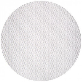 NAPPE RONDE PAPIER BLANC D.80CM (250)