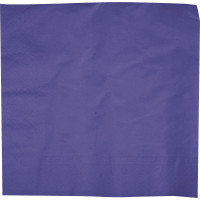 SERVIETTE DUNILIN BLEU VIF 40X40CM X12