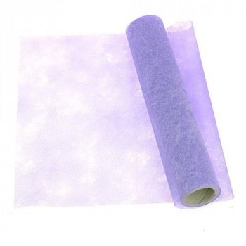 CHEMIN DE TABLE POLYTULLE HTE QUALITE PARME 30CM X 10M