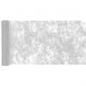 CHEMIN DE TABLE BRICOTEX LUREX BLANC 30 CM X 5M