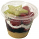 Couvercle plat sans trou pour coupe dessert 21 et 27cl