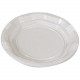 Assiette plastique ø 22 cm blanche x100
