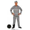 COSTUME PRISONNIER NOIR ET BLANC ECO