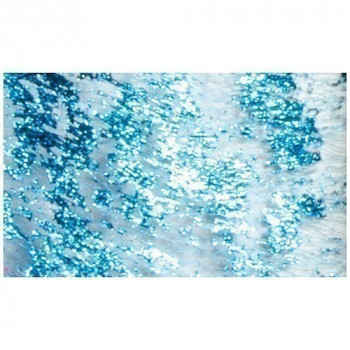CHEMIN DE TABLE ECLATS TURQUOISE 29CMX5M