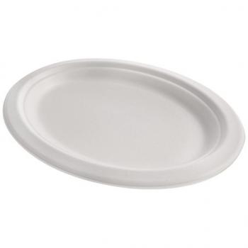 ASSIETTE PULPE OVALE 32X26X22CM  X25