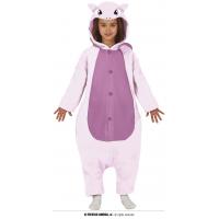 COSTUME PURPLE CAT POKE T.7-9 ANS