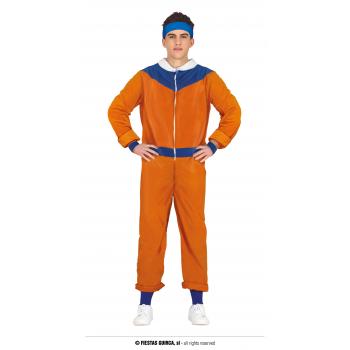 COSTUME NARU ORANGE ADO T.14-16 ANS