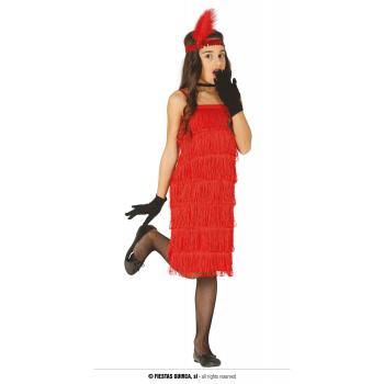 COSTUME CHARLESTONE 7-9 ANS