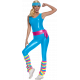 COSTUME BARBIE AEROBIQUE ADULTE T.S