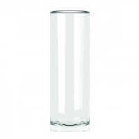 VERRE TUBO TRANSP. 20CL TRITAN REUT. X12