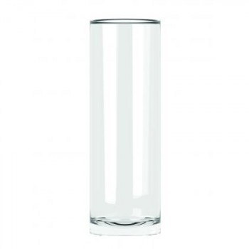 VERRE TUBO TRANSP. 20CL TRITAN REUT. X12