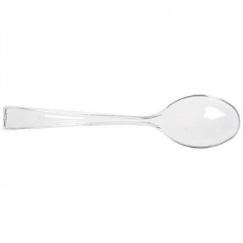 CUILLERE COCKTAIL TRANSP 100MM   X1000(25X40pièces)réservé LFR018