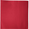 Serviette ouate 2 plis rouge 38X38 X100