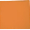 Serviette Ouate 38x38 2 Plis Orange x100