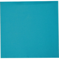 SERV OUAT 38X38 2P TURQUOISE (X100)