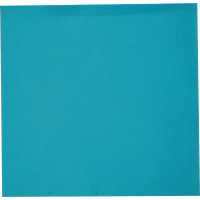 SERV OUAT 38X38 2P TURQUOISE (X100)